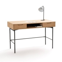 Стол Письменный Noyeto единый размер каштановый LA REDOUTE INTERIEURS  фото, kupilegko.ru